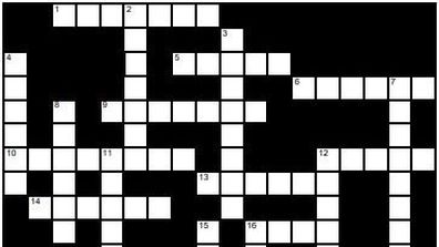 Kosciuszko Crossword