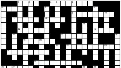 Strzelecki Crossword