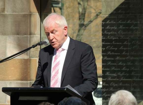 The Irish Minister for Arts, Heritage and Gaeltacht, Mr Jimmy Deenihan