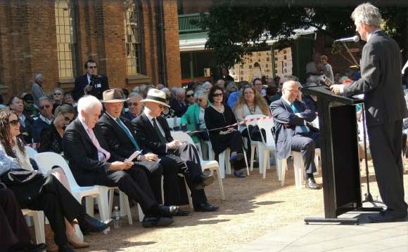 The audience at the International Commemoration