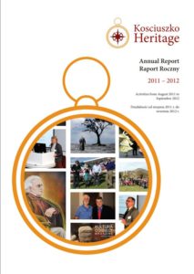 Raport roczny Kosciuszko Heritage za lata 2011-2012