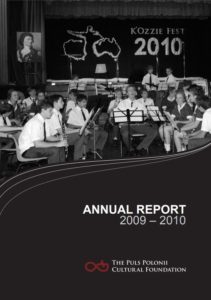 Puls Polonii Coultural Foundation Annual Report 2009-2010