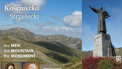 Kościuszko, Strzelecki, Góra Kościuszki i Pomnik Strzeleckiego