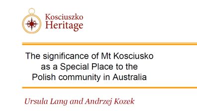 The significance of Mt Kosciusko