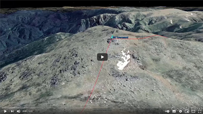 Virtual Flight In Strzelecki’s footsteps to Mt Kosciusko